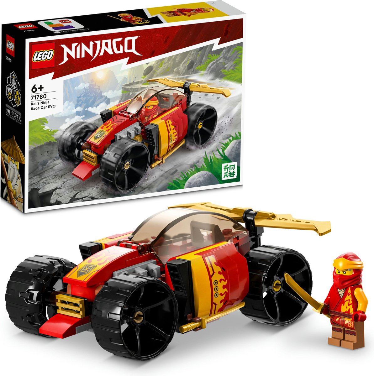 LEGO NINJAGO Kai's Ninja Racewagen EVO  - 71780 — afbeelding 15