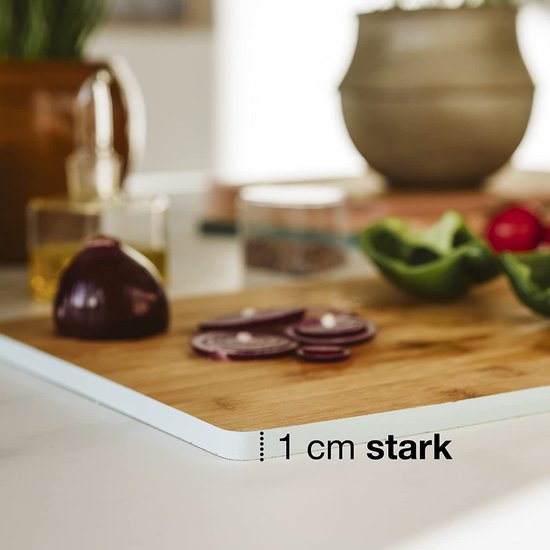 Set De 4 Planches à Découper 20,5x14,5 Cm - Antidérapantes, Avec Poignées - Hygiène Et Sécurité En Cuisine