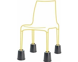Mobiclinic - Bedverhogers en stoelverhogers - 4 stuks - 15x7x15 cm