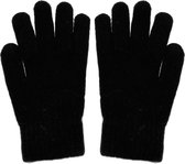 Handschoenen - Zwart | Harig / Fluffy Polyacryl | One Size 19,5 x 10 cm | Fashion Favorite