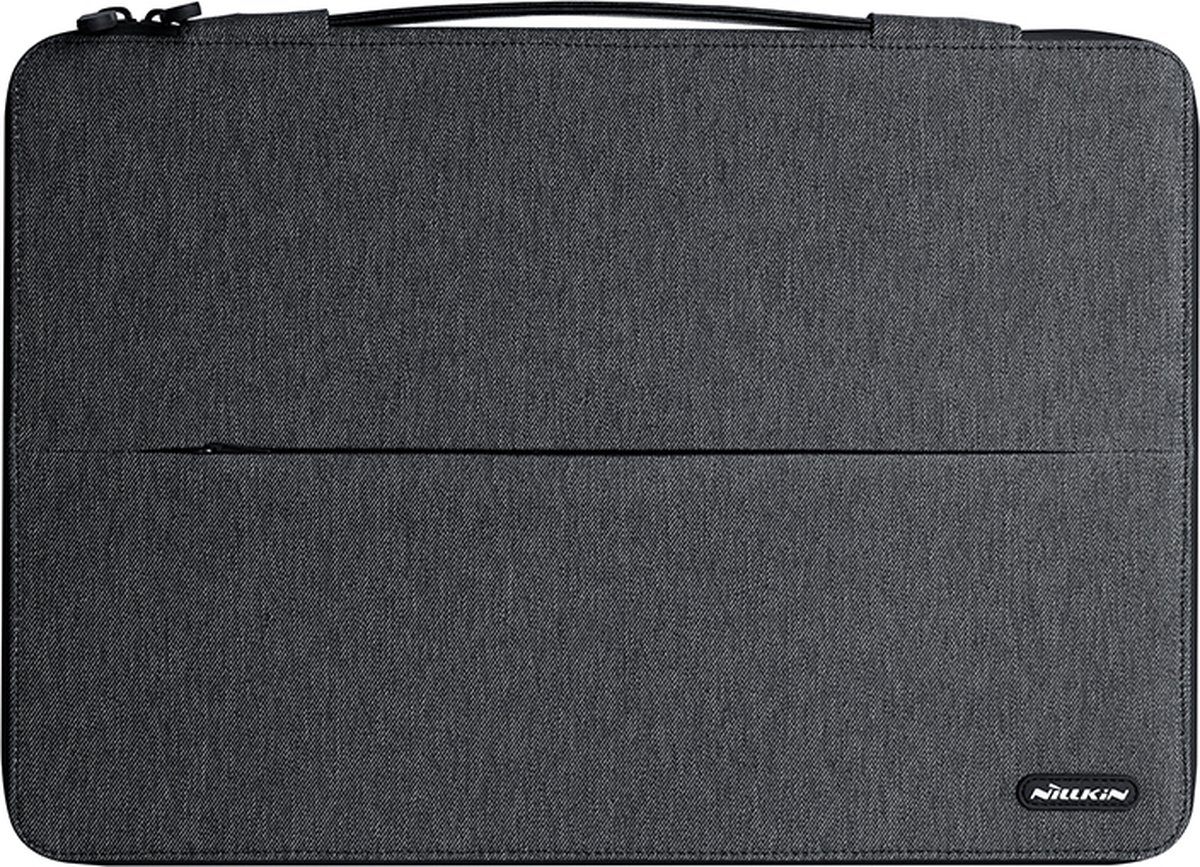 Laptoptas - 16 inch laptophoes met extra opberg vak - Multifunctionele tas met standaard - Zwart