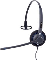 Alcatel-Lucent Enterprise AH 21 U On Ear headset Telefoon Kabel Zwart Ruisonderdrukking (microfoon)