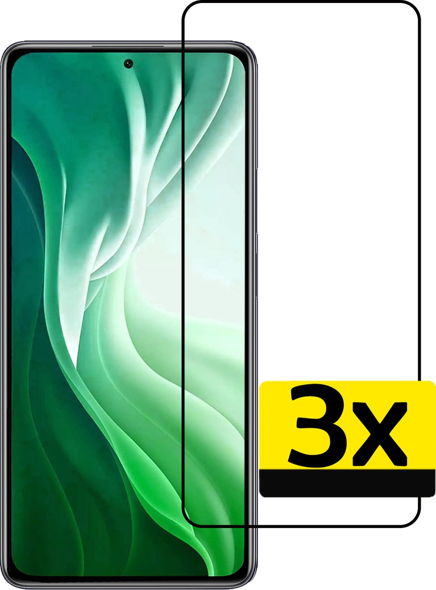 Poco F3 Screenprotector Beschermglas Gehard Glas Poco F3 Screen Protector Glas Extra 4590