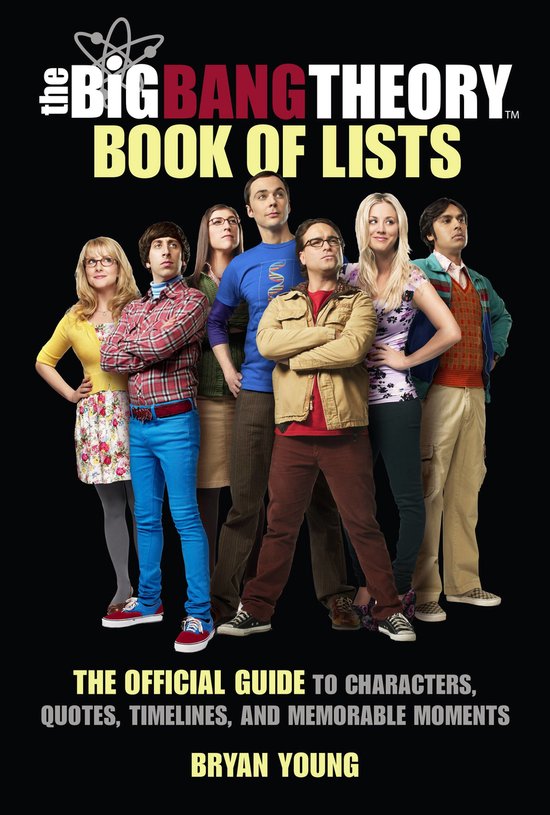 The Big Bang Theory Book of Lists - cover