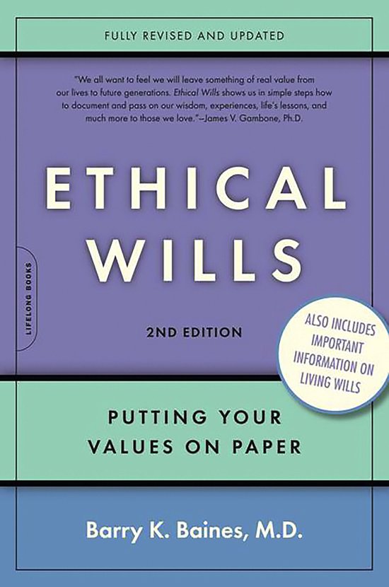 Ethical Wills - cover
