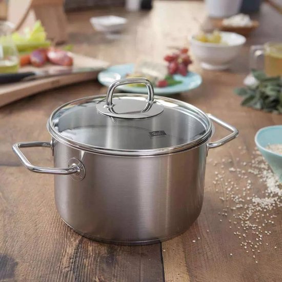 Fissler Viseo Kookpan met Glasdeksel, 20cm