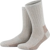 GoWith-2 paar-alpaca wollen sokken-diabetes wollen sokken-volledige badstof-huissokken-thermosokken-cadeau sokkenmaat 39-42
