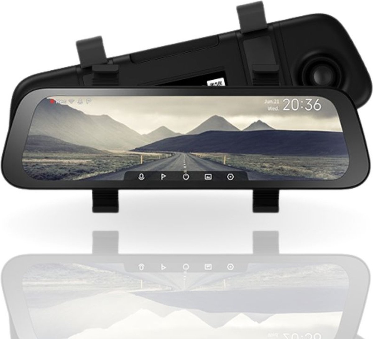 Dashcam voor Auto Full HD - Achteruitkijkspiegel Auto - Nachtvisie - 32GB - G Sensor