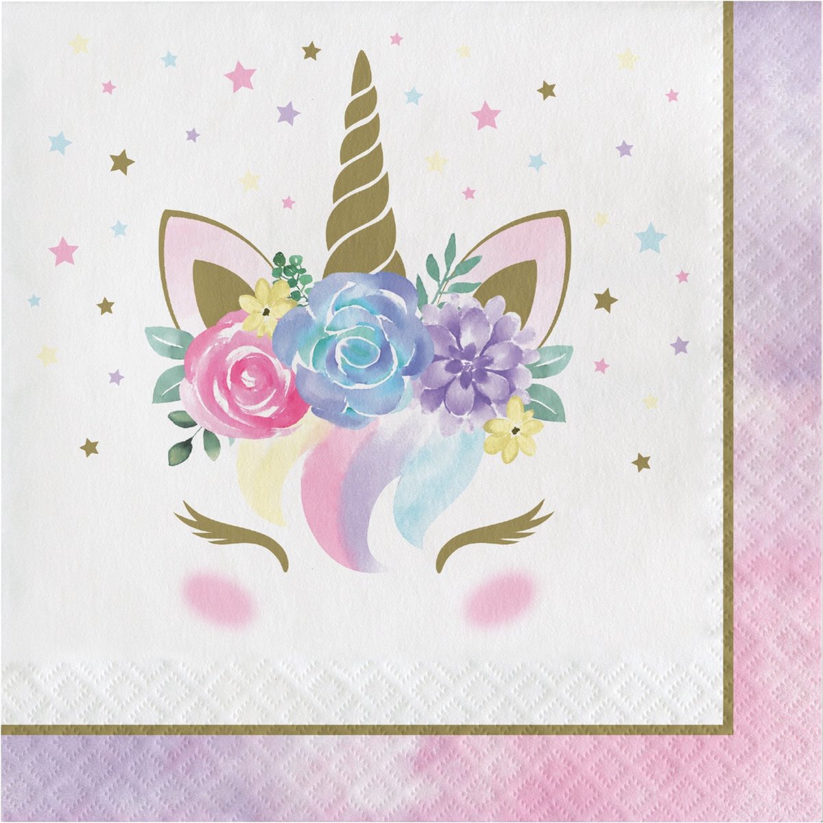 Creative Converting - Lunch servetten - Unicorn baby