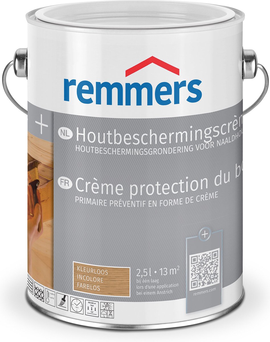 Remmers Houtbeschermingscrème - 2,5 Liter Transparant Palissander