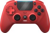 MOJO Controller V2 - Geschikt voor PS4 - Draadloos - Programmeerbare Knoppen - Paddles - Rood
