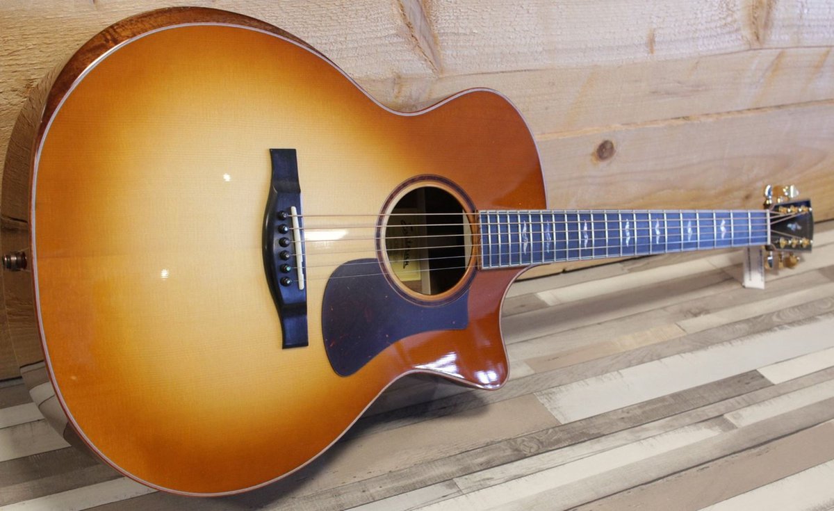 Eastman AC522CE Goldburst - Staalsnarige elektro-akoestische gitaar - sunburst