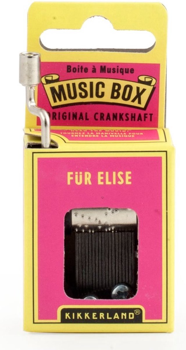 Kikkerland Muziekdoosje - Für Elise van Kikkerland — afbeelding 3