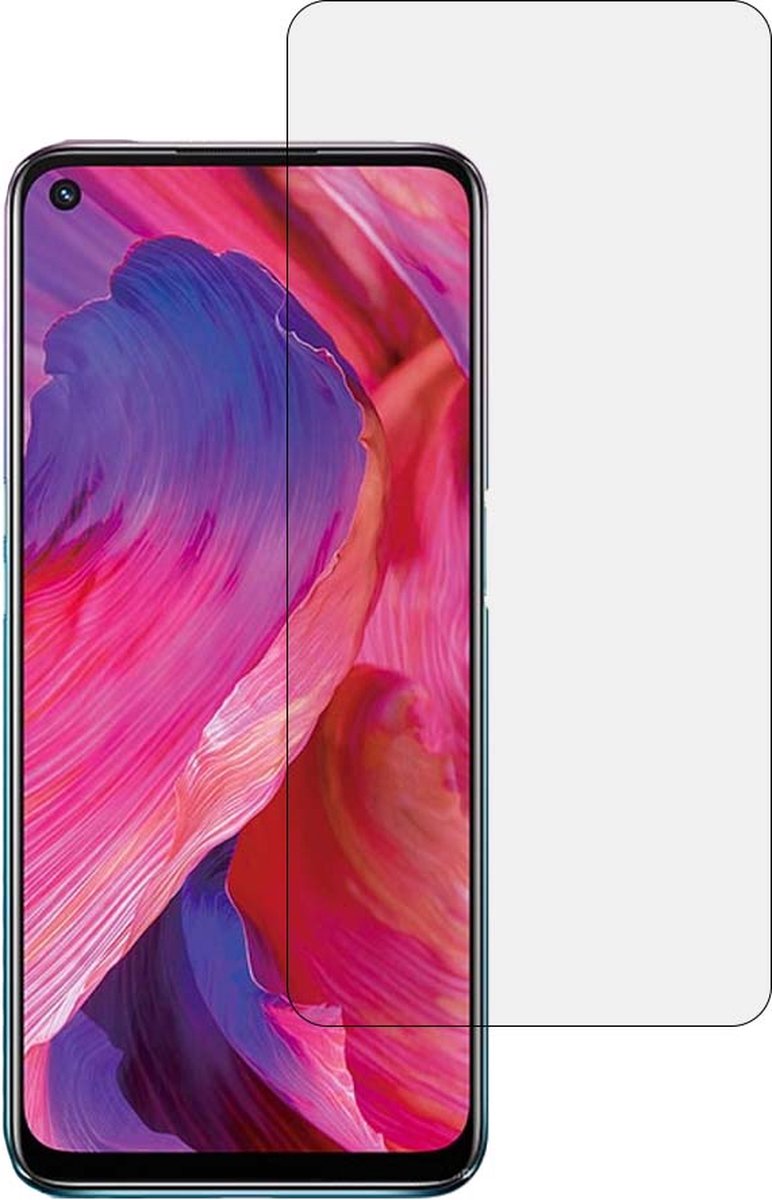 Smartphonica Screenprotector voor Oppo A54 5G van glas geschikt voor Oppo A54 5G
