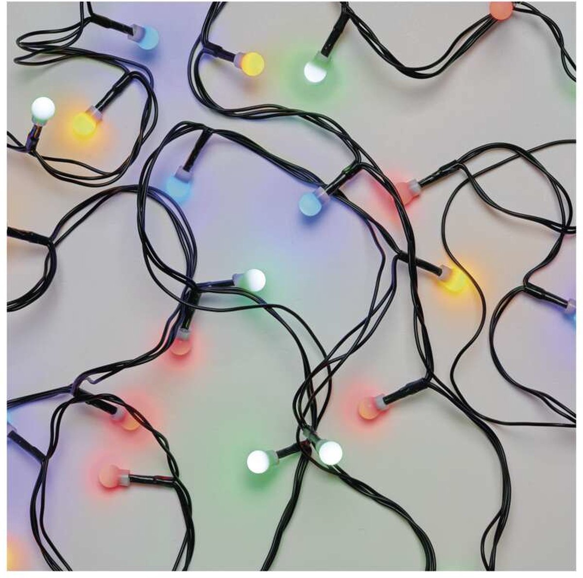 Emos D5AM05, Slinger, Polyvinyl chloride (PVC), Groen, Kerstmis, Multi, 8 m