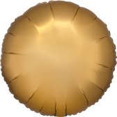 Folieballon Goud rond 43 cm