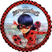 Amscan - Miraculous - Lady Bug - Folie ballon - 43cm - Leeg -1 Stuks