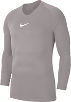 Nike Park First Layer Shirt Lange Mouw - Grijs | Maat: L