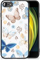 Dierenprint Telefoonhoesje geschikt voor iPhone SE 2022 | SE 2020 | 7/8 Vlinder
