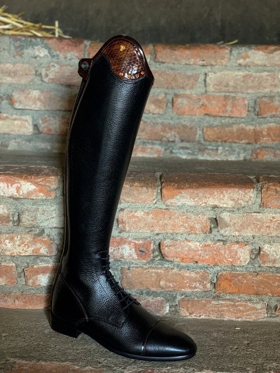Bottes D'équitation Petrie Luca – Noires – Taille 38 – Tige 48/35 – Neuves