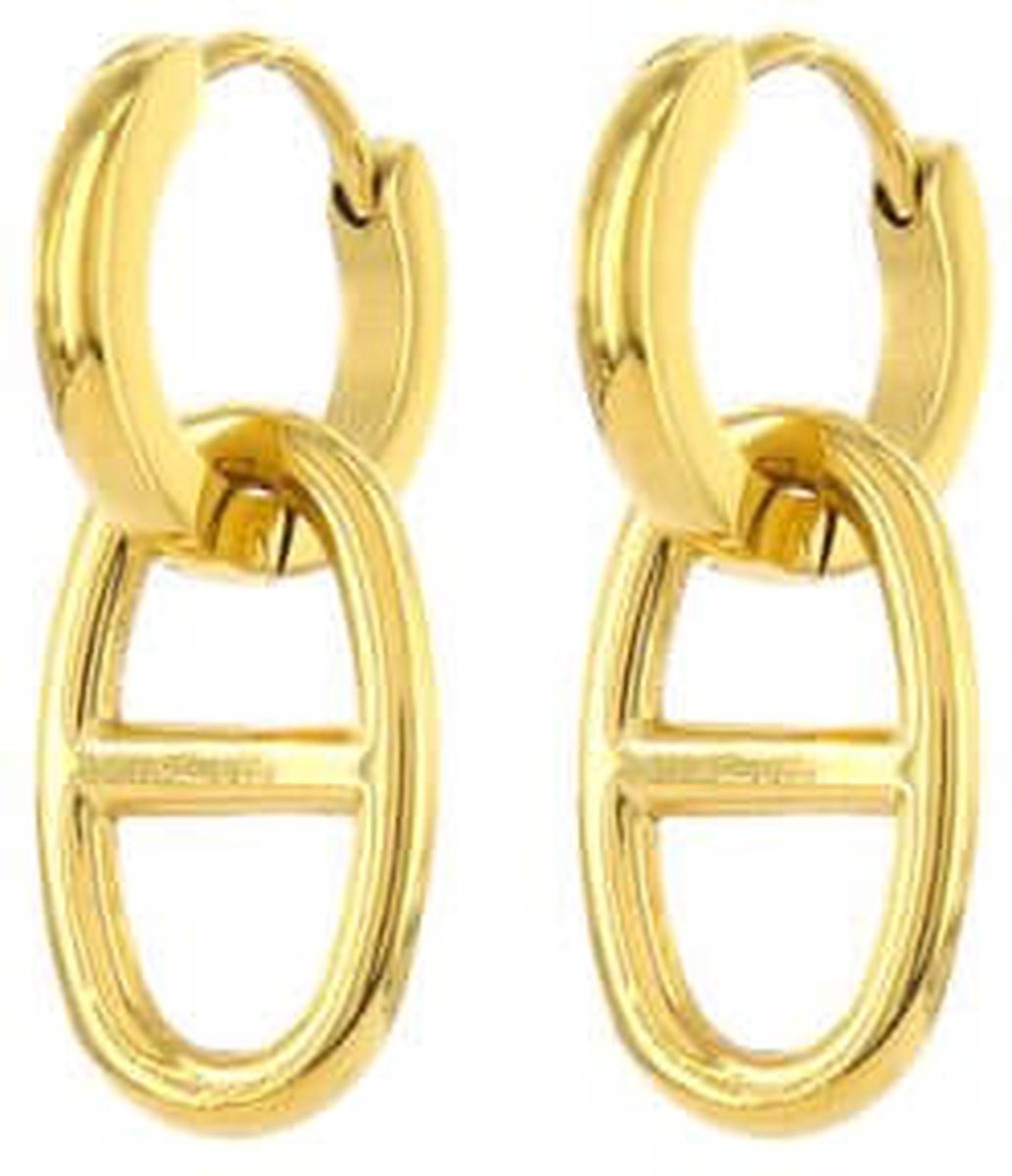 Kalli Oorringen Hoops Element Goud
