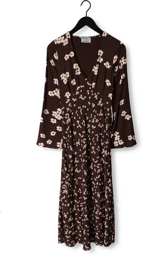 Catwalk Junkie Dr You Are Blooming Jurken Dames Kleedje Rok Jurk Paars Maat 42 bol