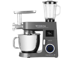 ECG FORZA 7800 Ultimo Scuro - Keukenmachine - 8 liter - 1800 W - Zwart