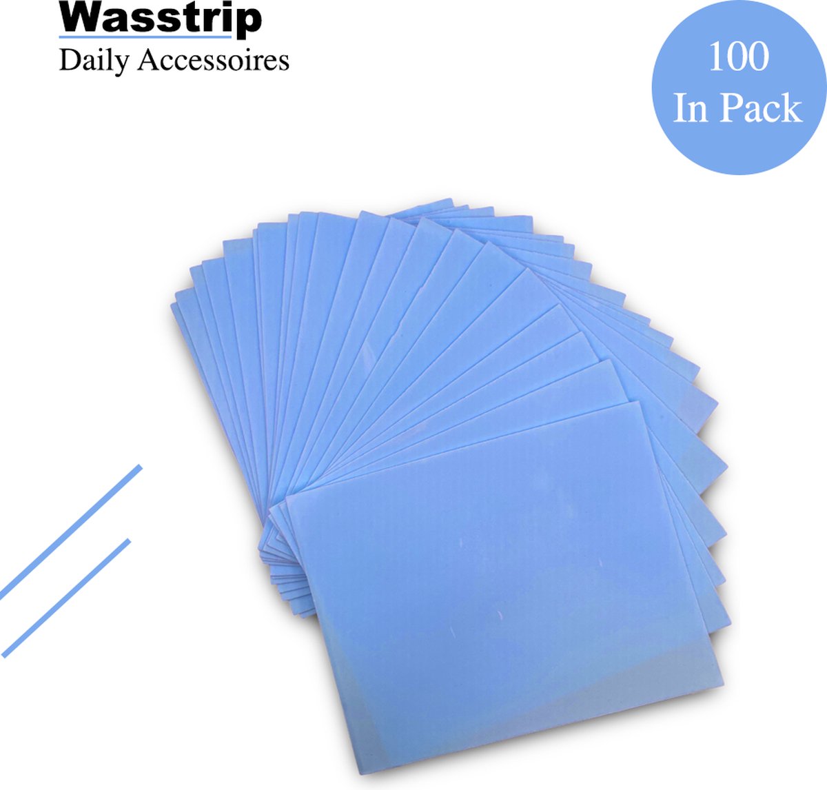 wasstrips - wasmiddel strips - wasstrips proefpakket - wasvellen - eco wasmiddel - laundry detergent - 100 wasbeurten - Biologisch afbreekbaar
