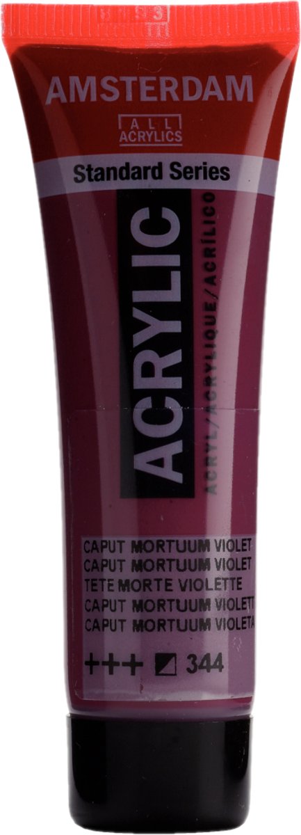 Verf - Acryl - 344 - Caput mortuum violet - Amsterdam - 20ml