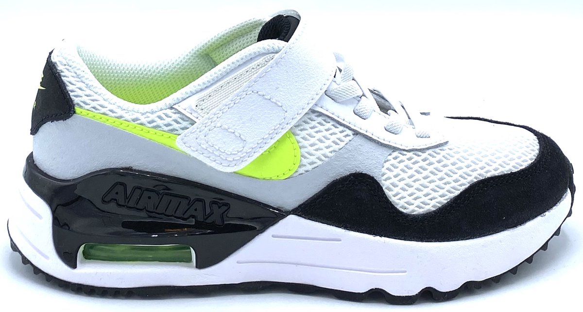 Nike Nike Air Max Systm PS Sneakers Unisex – Volt Pure Platinum Zwart