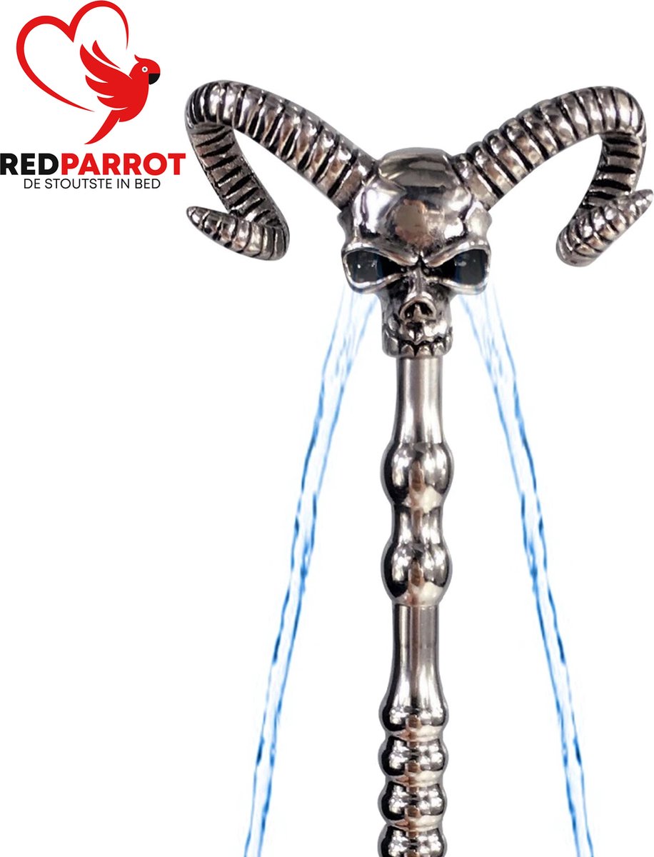 Goedkoopste Devil Holle Penisplug PRO SILVER | Urethrale dilator | Duivel | RVS | Penis Plug | | 3 openingen | Zeer goede kwaliteit