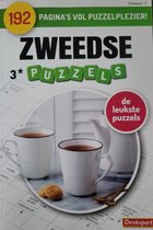 Denksport Zweeds puzzelboek 3 sterren - 192 zweedse puzzels - 2 koffie