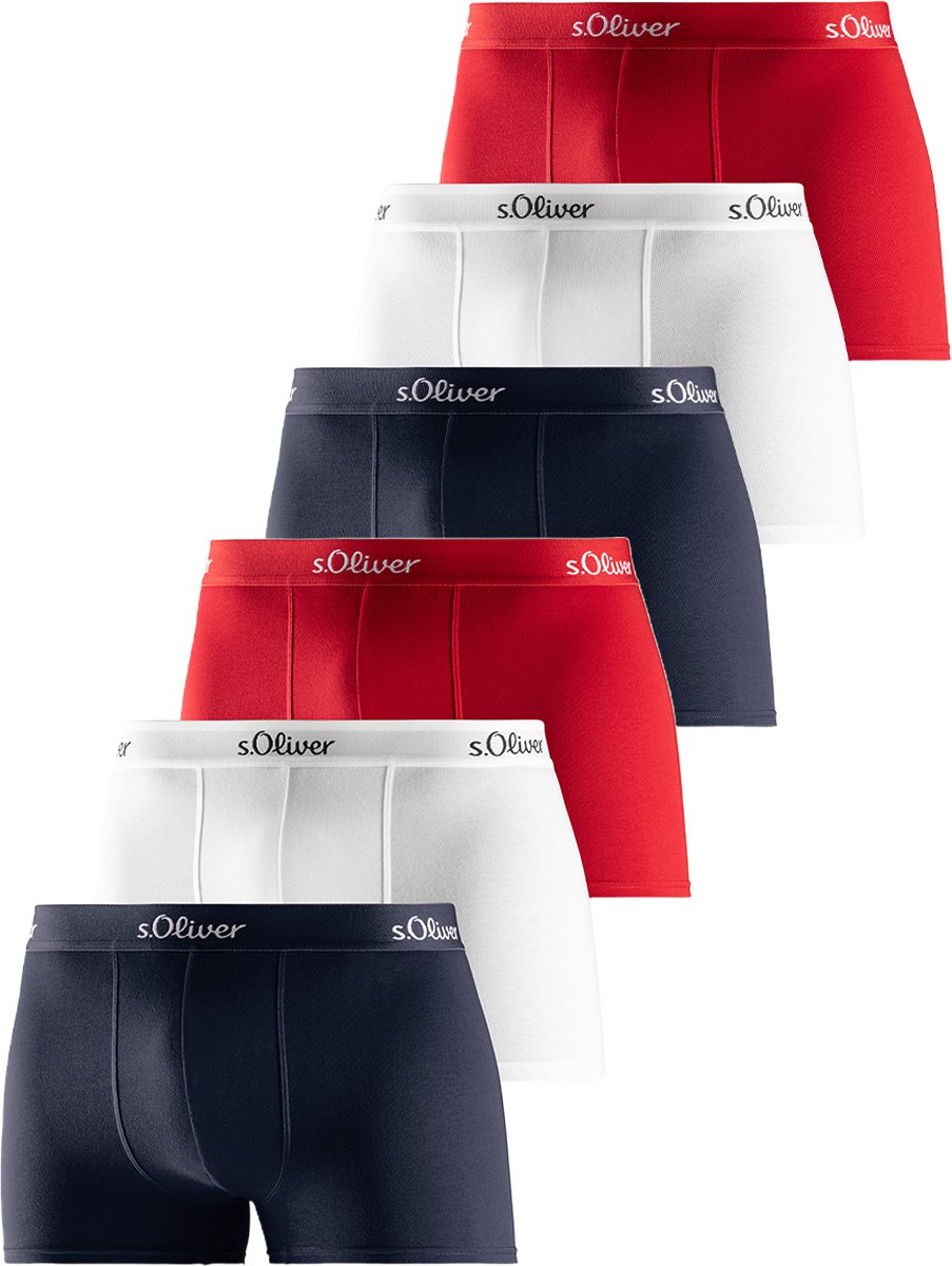 s.Oliver Heren retro short / pant 6 pack Basic