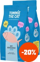 Tommie the Cat - 100% graanvrije kattenbrokken - kattenvoer droogvoer - bomvol verse zalm - 2 zakken - 4,4kg