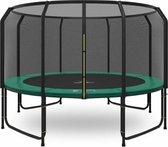 Magic Jump - Trampoline met veiligheidsnet Fiber - ø 427 cm - Groen - Buitenspeelgoed - Outdoor
