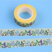 masking tape Herbarium decoratie washi papier tape 15 mm x 10 m