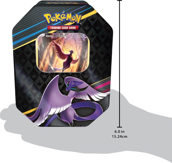 Thumbnail van een extra afbeelding van het spel Pokémon Sword & Shield: Crown Zenith - Special Art Tin Articuno - Pokémon Kaarten