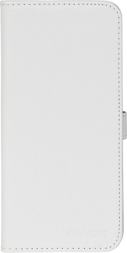 Nevox ORDO Series Book Case - Geschikt voor Samsung Galaxy S8 Plus (G955) - Wit