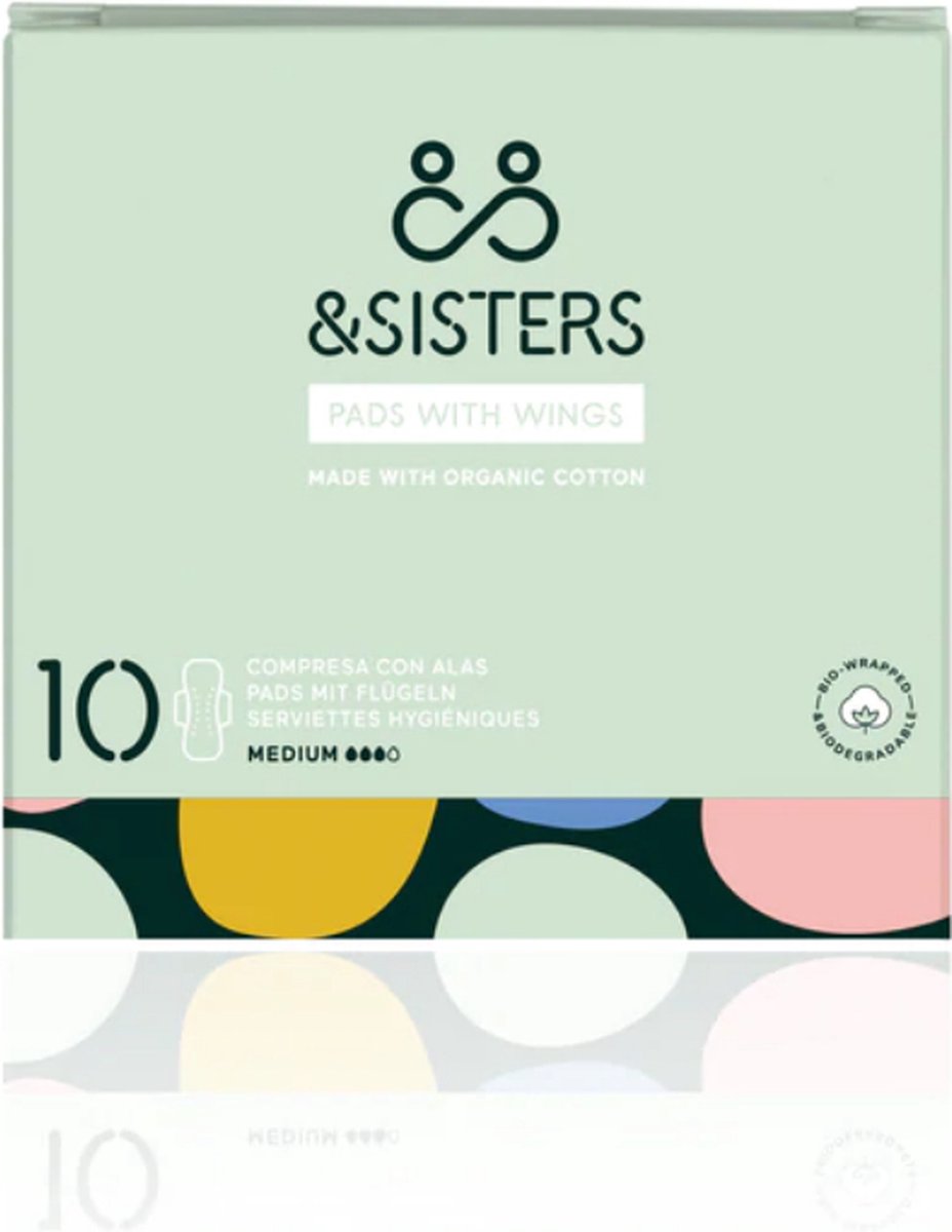 &Sisters Pads with wings - Medium