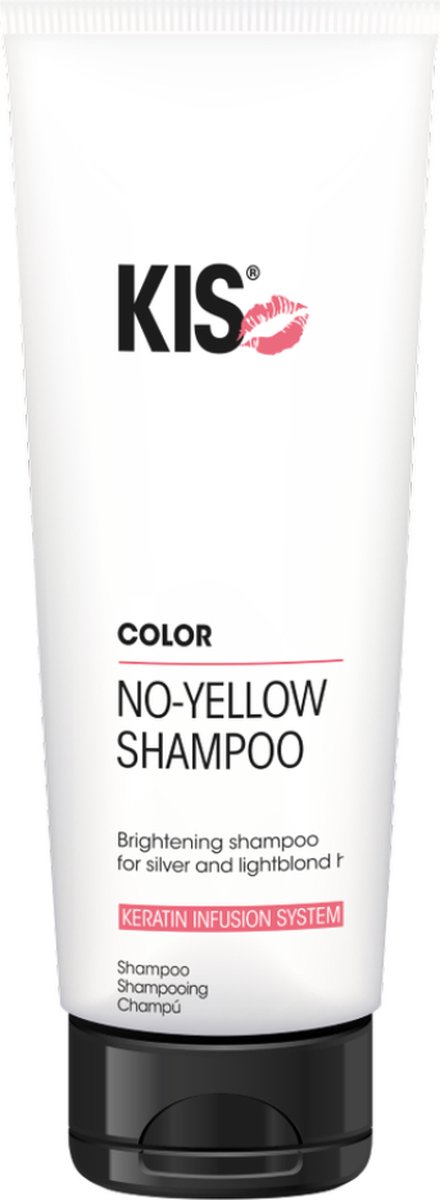 Kis No Yellow Shampoo 250ml - Zilvershampoo vrouwen - Voor Alle haartypes - KIS