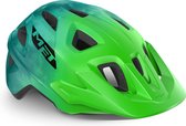 MET Eldar Kinderhelm - Fiets - Green Tie-Dye Glossy