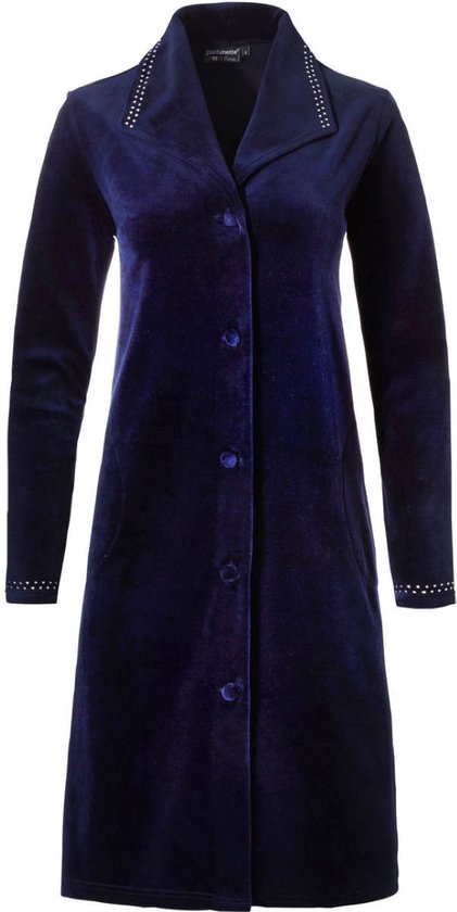 Robe de chambre femme bleu foncé Pastunette - Blauw - Taille - M