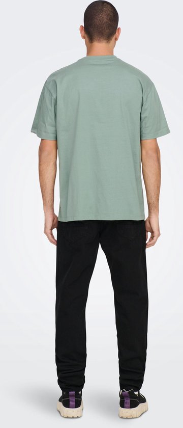Only & Sons T Shirt Onsfred Rlx Ss Tee Noos 22022532 Chinois Vert Homme Taille - S