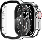 YONO Screen Protector Bumper geschikt voor Apple Watch Ultra (49mm) - Full Cover Case - Hoesje - Transparant