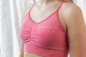 Fittastic Sportswear Femme - Brassières de Sport - Brassière de Sport Pink Doux Taille L