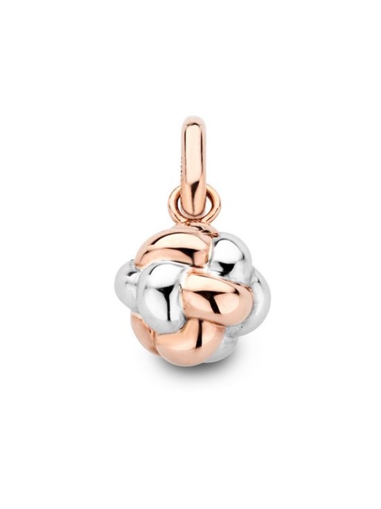 T-Moda – TM6010 (2P) – bedel - 18 karaat goud - zilver – uitverkoop Juwelier Verlinden St. Hubert – van €649,= voor €539,=