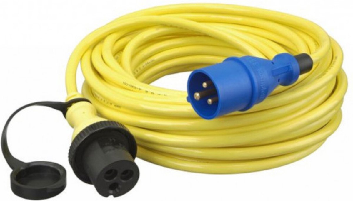 Walstroomkabel MP16 Cord Set with H07BQ-F 3G 1,50mm2 - 15m - 10A