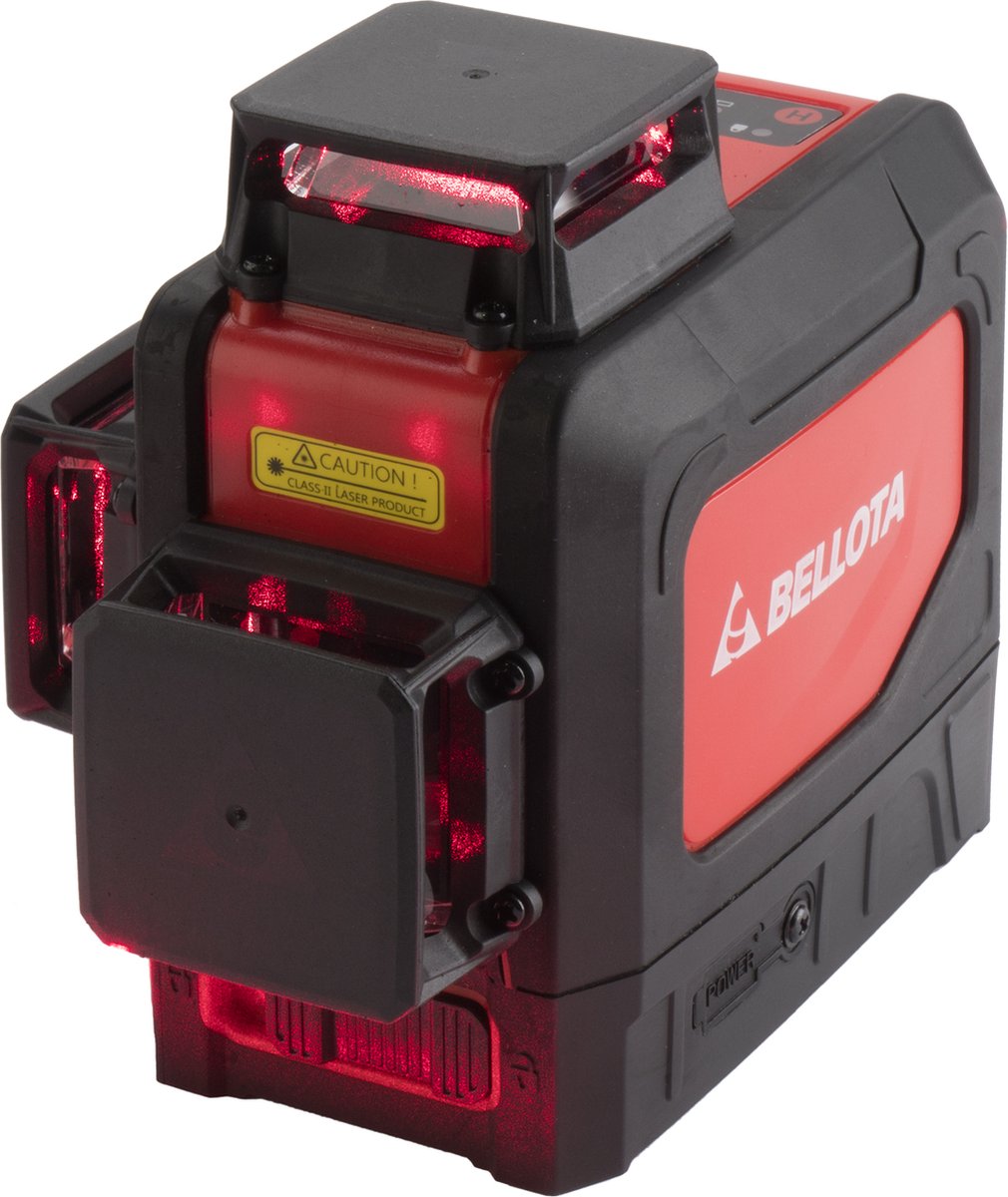 Bellota Multilijnlaser rood 30m 3x360º IP54