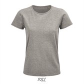 SOL'S - T-Shirt Pioneer femme - Grijs - 100% Katoen Bio - M