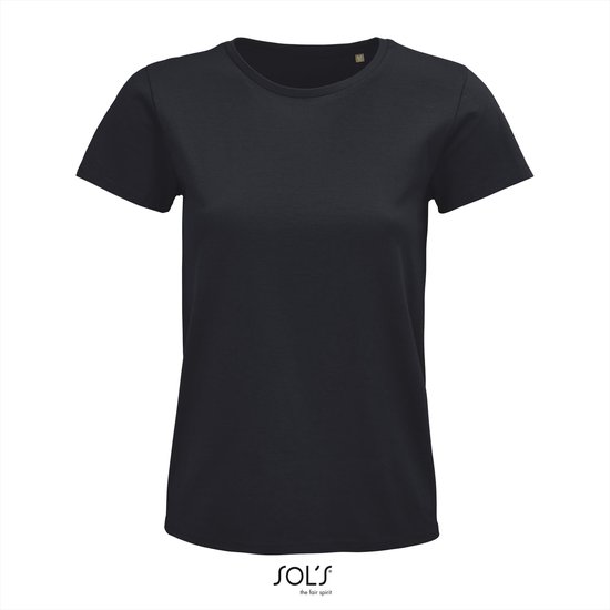 SOL'S - Pioneer T-Shirt dames - Donkerblauw - 100% Biologisch Katoen - 3XL